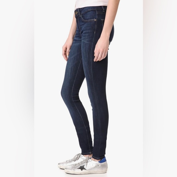 DL1961 Women's Danny Mid Rise Super Model Skinny Pulse - Size 26 - Picture 3 of 9